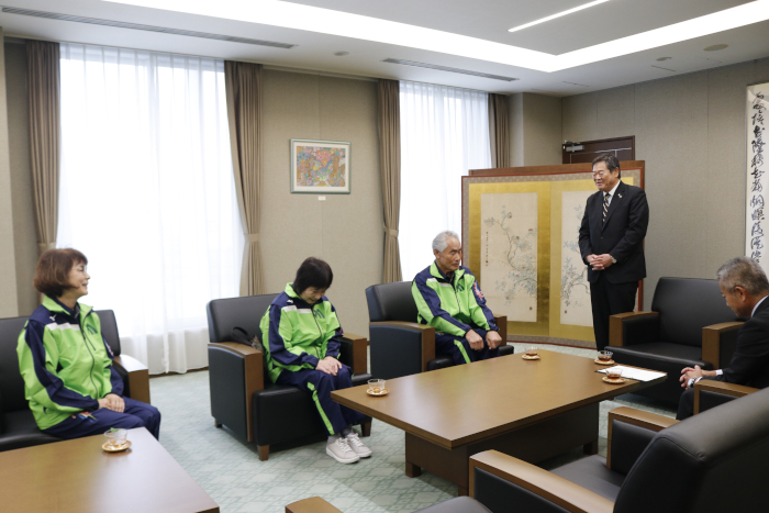 市長から激励のことば