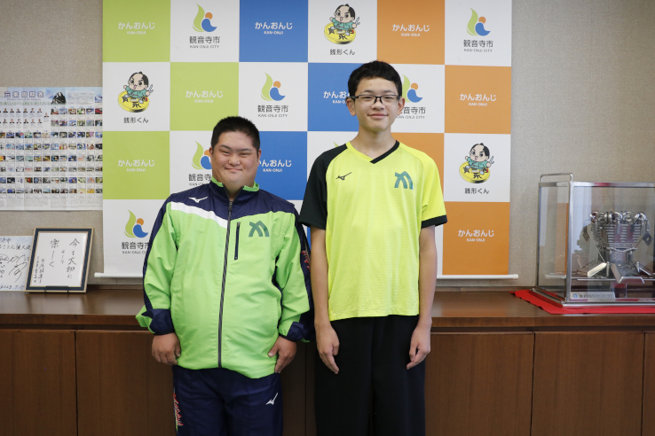 選手の2人