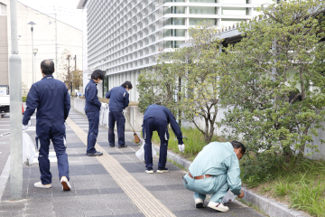 三豊・観音寺ビルメンテナンス協会　ボランティア清掃