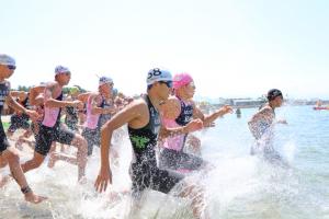 日本学生トライアスロン選手権の写真