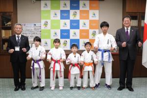 真心會舘所属の選手激励会