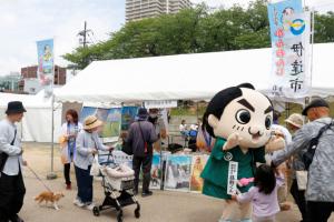 草津宿場まつりの様子