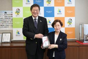 国際ソロプチミスト寄付金贈呈