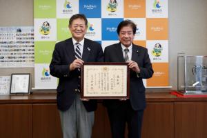 明るい選挙の推進に尽力　総務大臣表彰を受賞